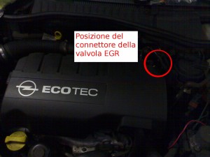 Posizione Valvola EGR